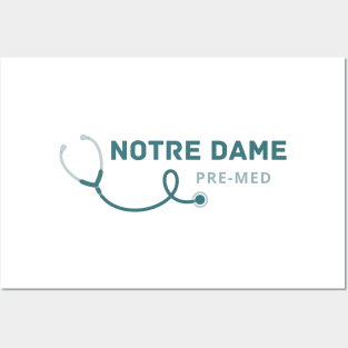 Notre Dame Pre-Med Posters and Art